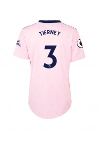 Arsenal Kieran Tierney #3 Fotballdrakt Tredje Klær Dame 2022-23 Korte ermer